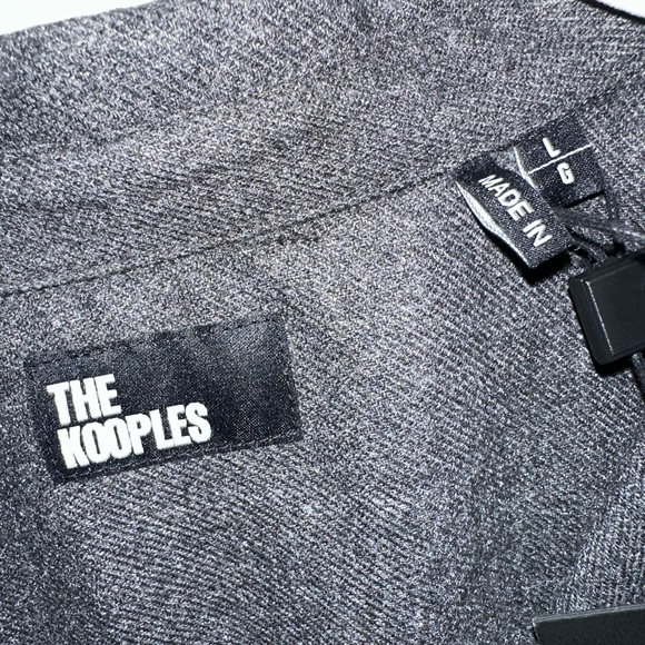 The Kooples Gray Dress Shirt - Picture 4 of 8